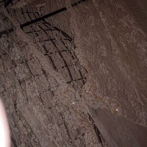 Vintage Y2K Victoria Secret Lingerie Nightie Gown Long Sequins Lace Romantic S